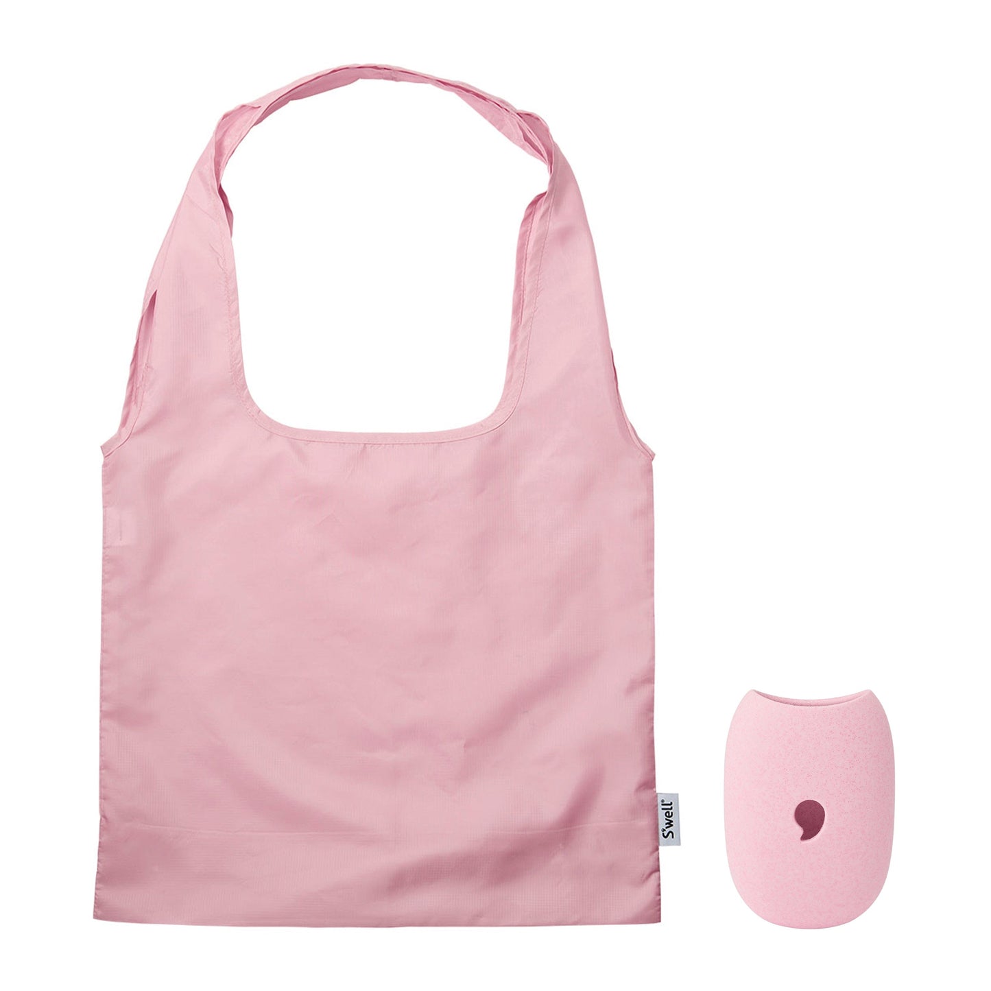 droplet-tote-u0 Swell-Droplet-Tote-Bag-Pink-Topaz-Glitter-Capsule-Front-with-Capsule.jpg