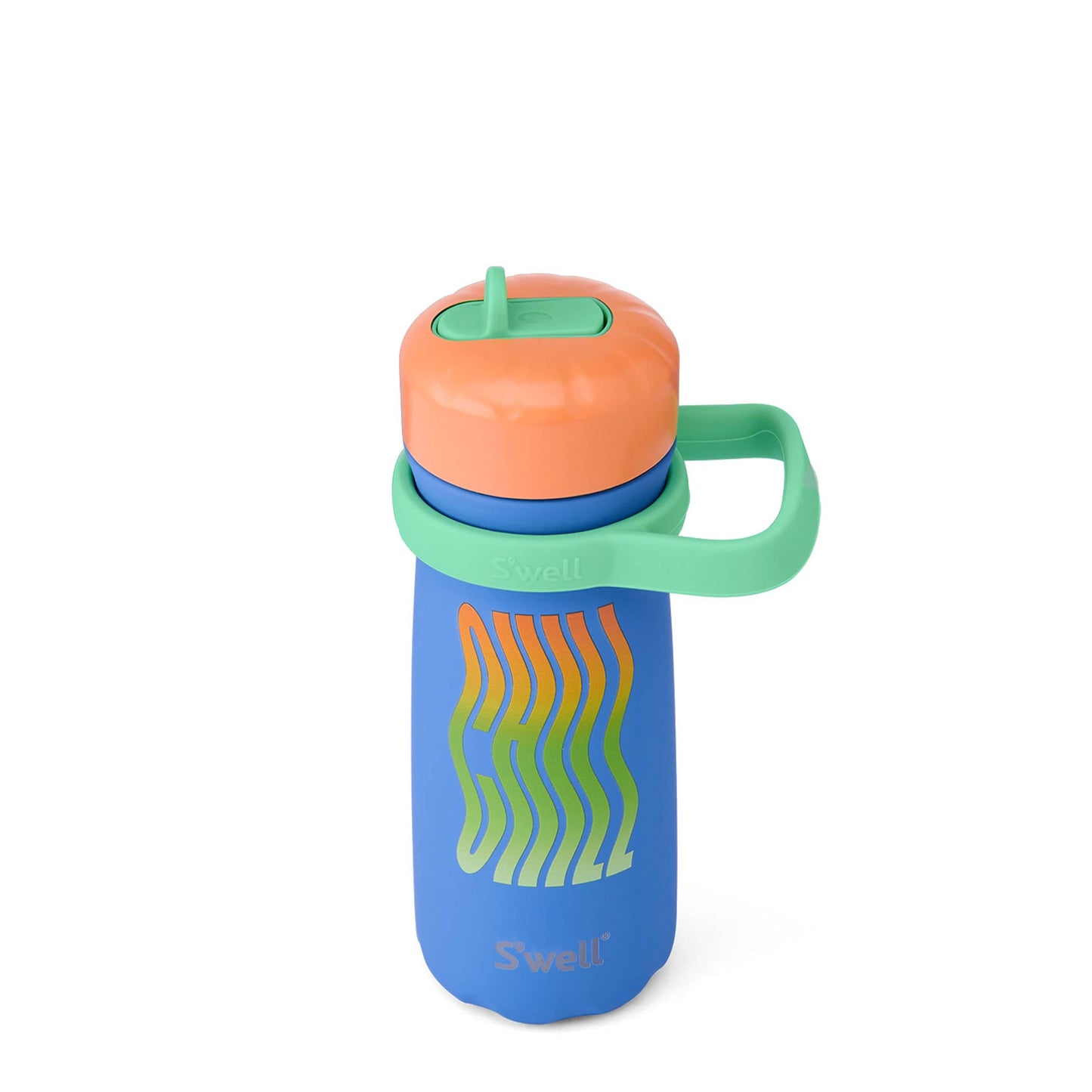 traveler-with-flip-straw-lid-16oz-w4 Swell-Kids-Water-Bottle-Traveler-16oz-Blue-Chill-Angle-Lid-Down.jpg