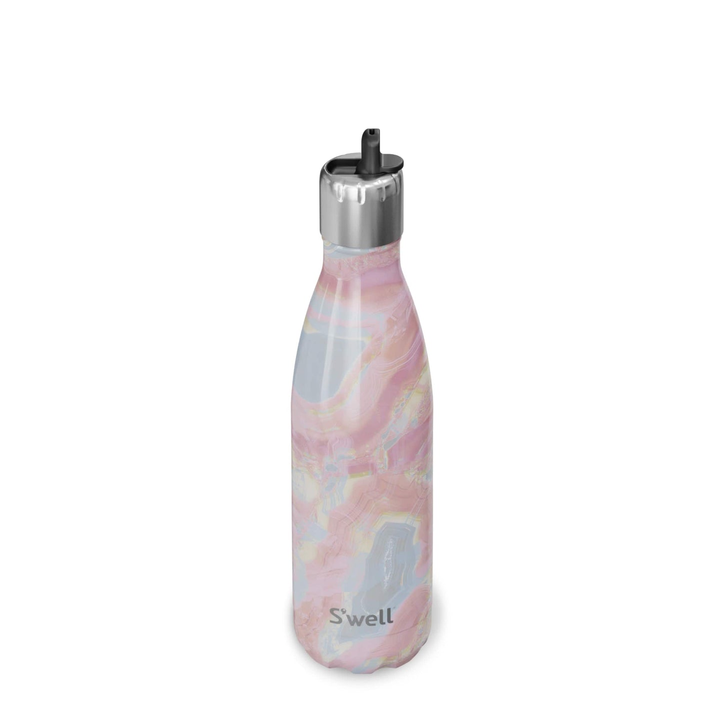 original-bottle-with-flip-straw-cap-17oz-x6 Swell-Water-Bottle-With-Straw-17oz-Pink-Geode-Rose-Straw-Up.jpg